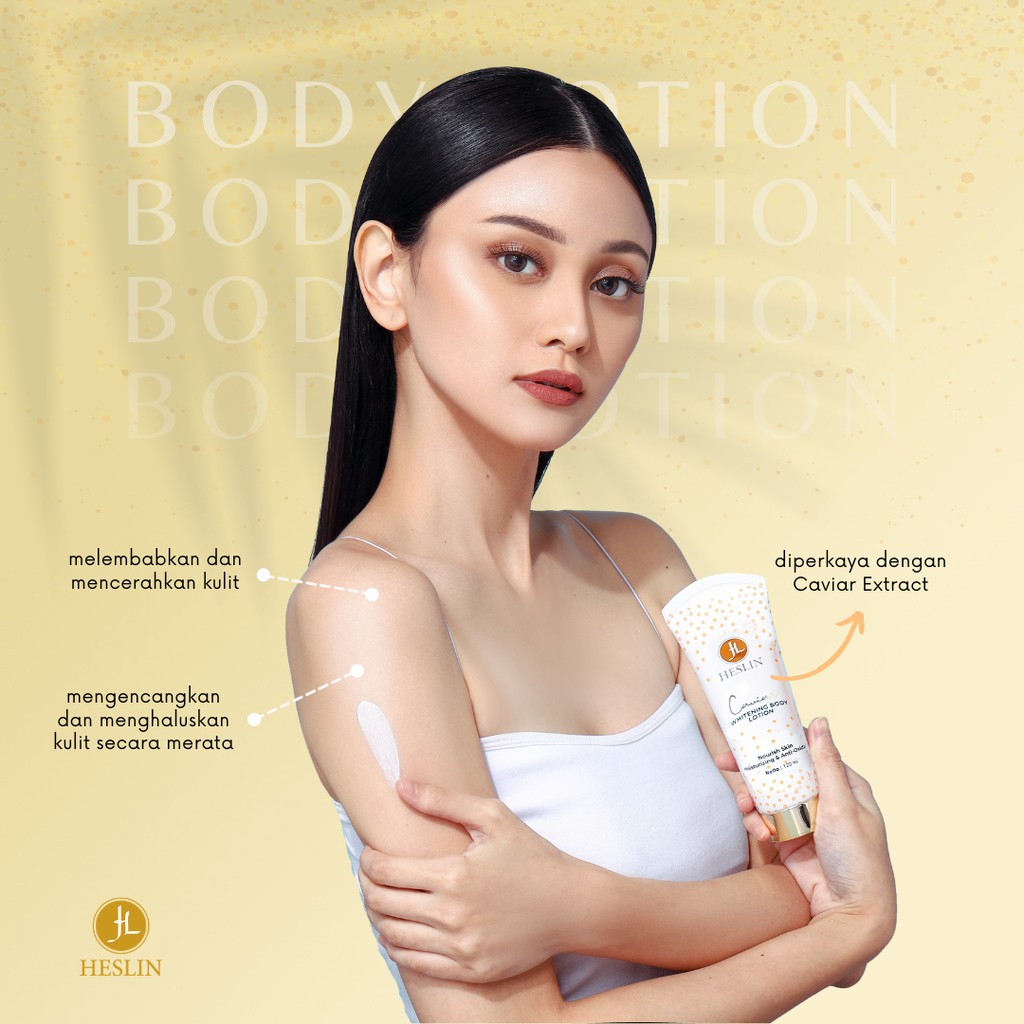 Heslin Body Lotion dan Body Serum
