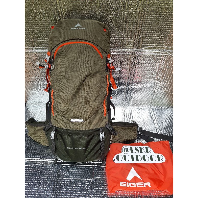 carrier equator trek 65L olive