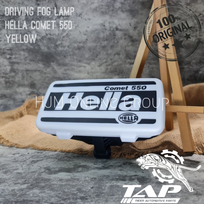 LAMPU SOROT TEMBAK KABUT HELLA FOG LAMP COMET 550 YELLOW FOG LAMP