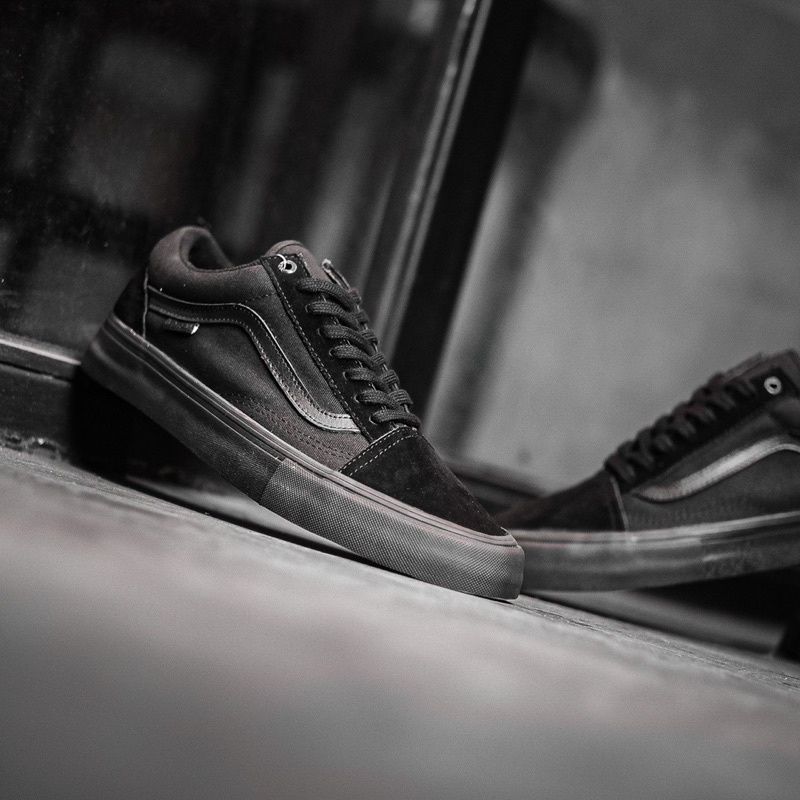 VANS OLDSKOOL PRO BLACK/OUT ORIGINAL 100%