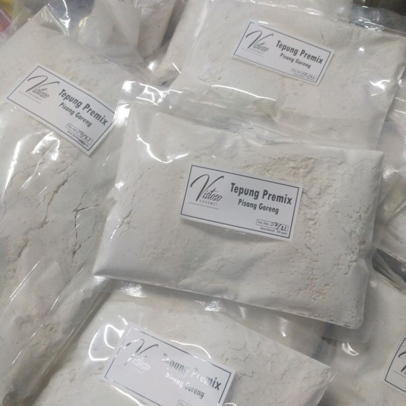 

tepung premix pisang goreng