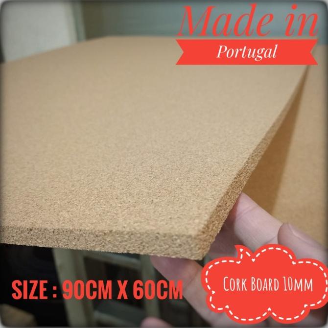

(COD) Cork Board 10mm TERJAMIN Kode 1384