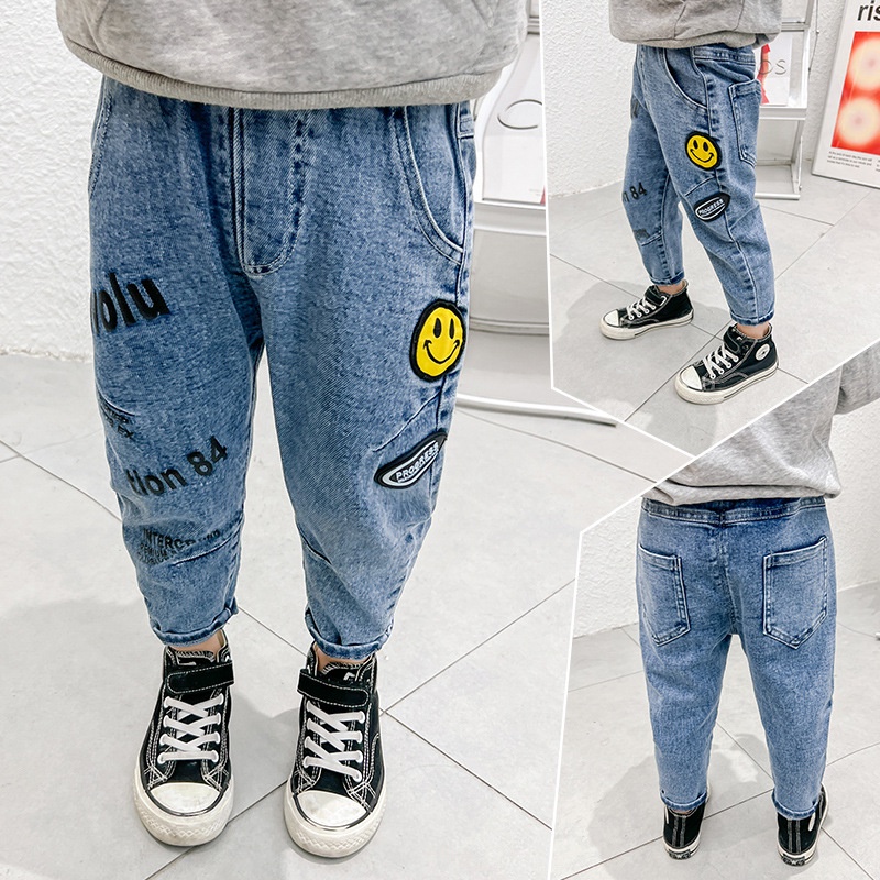 Crisbelleshop CR220322 Celana panjang jeans anak laki laki - Celana anak - Jeans anak laki laki - Ce