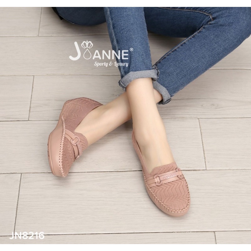 JOANNE Sepatu Wedges Shoes Wanita JN8216 [ORIGINAL BRAND]