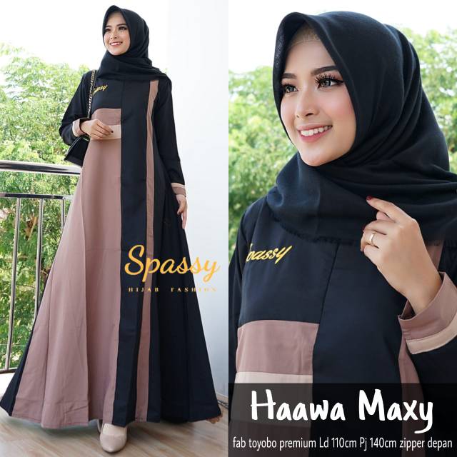 Hawwa Gamis Dress Maxy Ori by Spassy