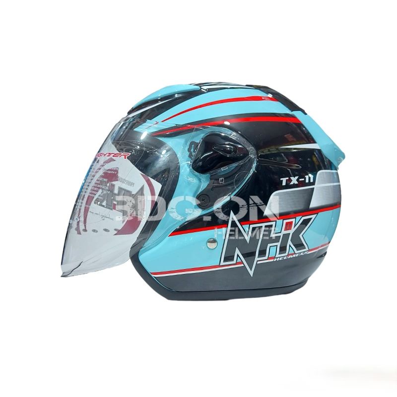 Helm NHK R6 Motif TX-11 Tosca Pink Gloss Half Face Original