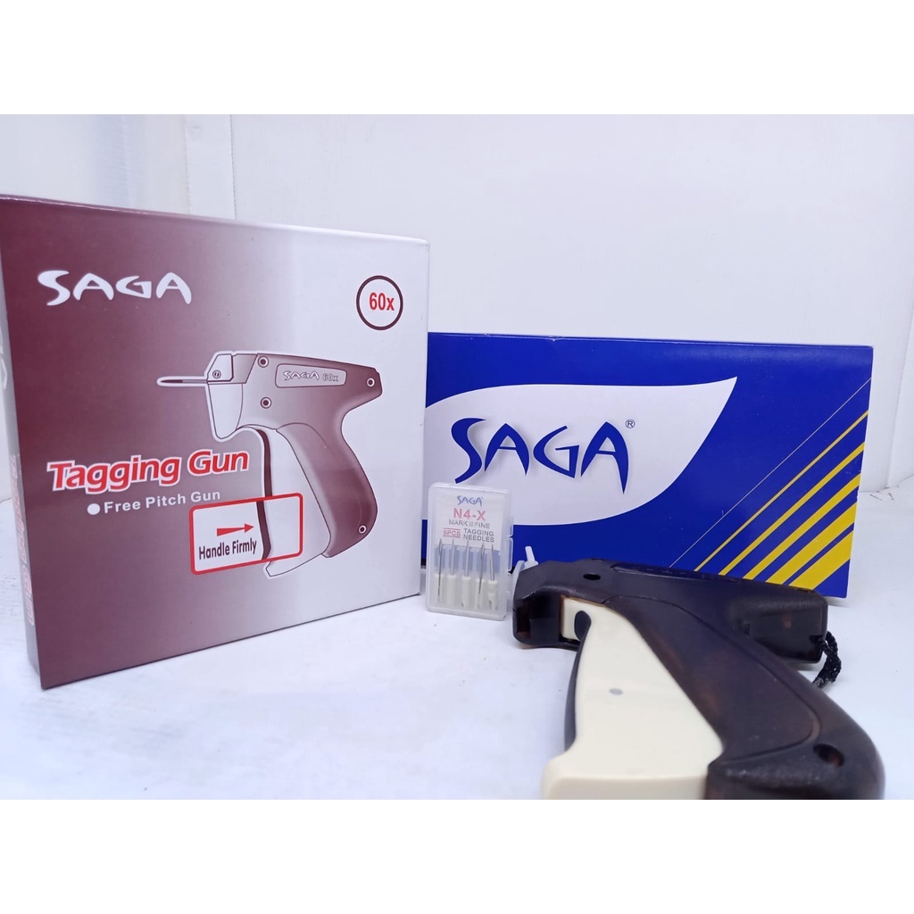 PAKET HEMAT - Tag Gun - saga tag pin - jarum  saga N4-X