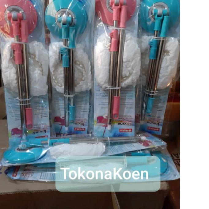 ♨ Alat pel lantai BM-51 Spin Mop Livina Lion Star ✴