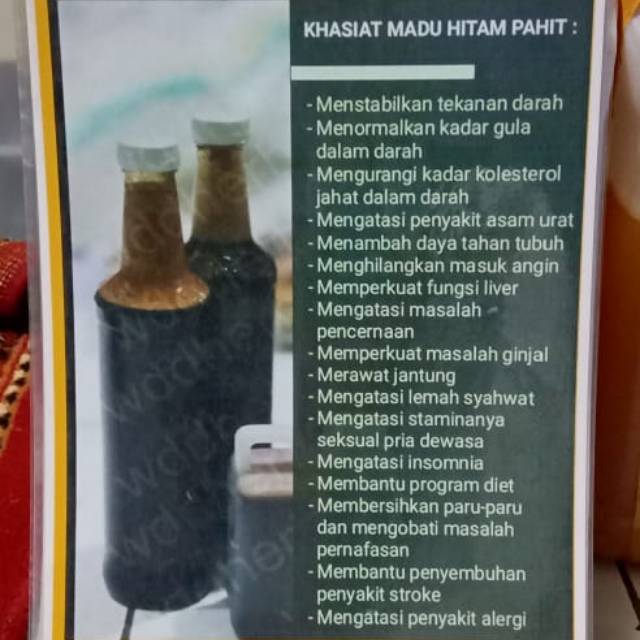 

Madu Hitam Pahit