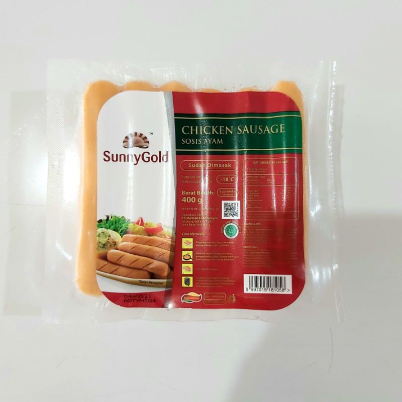 Sunny Gold Chicken Sausage Sosis Ayam 400g