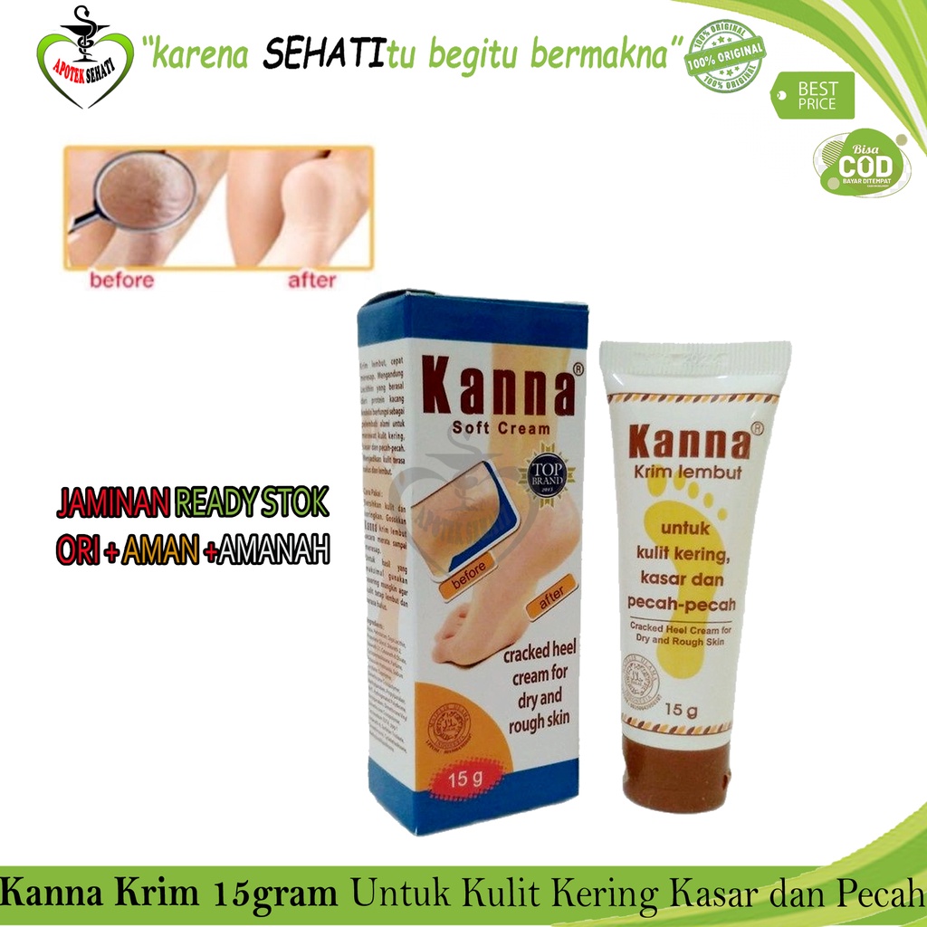 KANNA SOFT CREAM/ CREAM KAKI 15gr