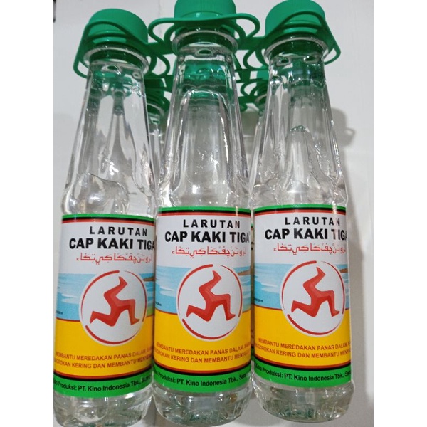 

Larutan Penyegar Cap Kaki Tiga (200ml)