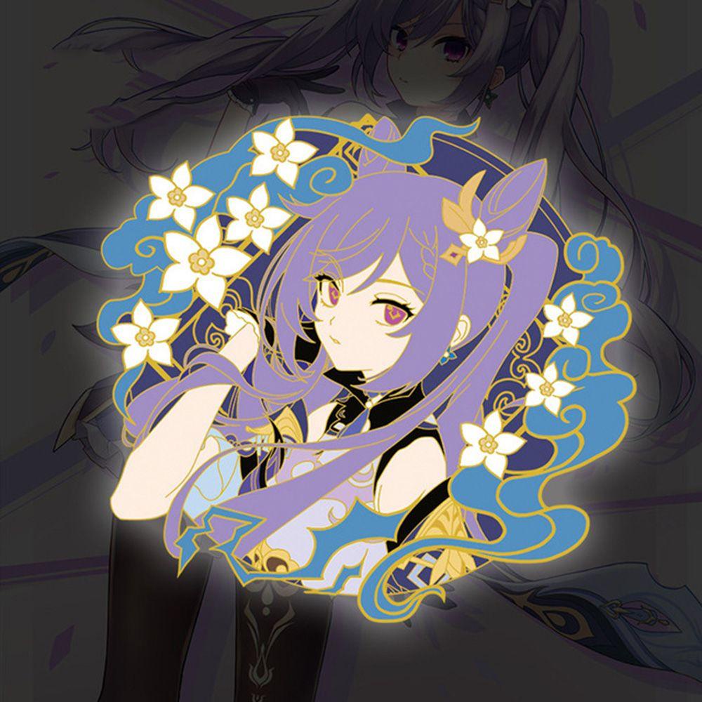 Pin Enamel Nanas Mode Tsuyuri Kanawo Aksesori Cosplay DIY Perhiasan Demon Slayer
