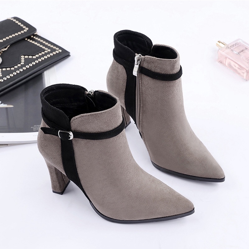 HS / Sepatu Boots Wanita Fashion Import 255