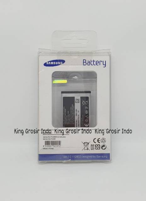 dc88 - Baterai Samsung Galaxy B3410 S3650 Original SEIN 100% Battery Batere Batre