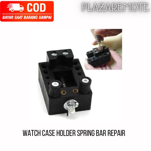 watch Case Holder Jam Tangan alat bantu servise jam tangan ukuran besar / catok jam besar hitam