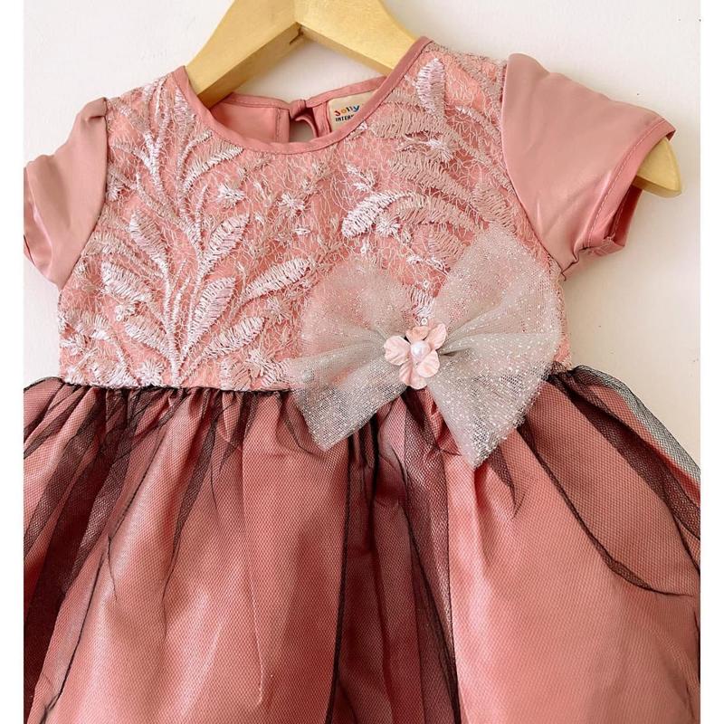 Dress Pesta Kondangan Ulang Tahun Mewah Lucu Bayi Anak Perempuan Cewek Terlaris Kode P Babeebabyshop