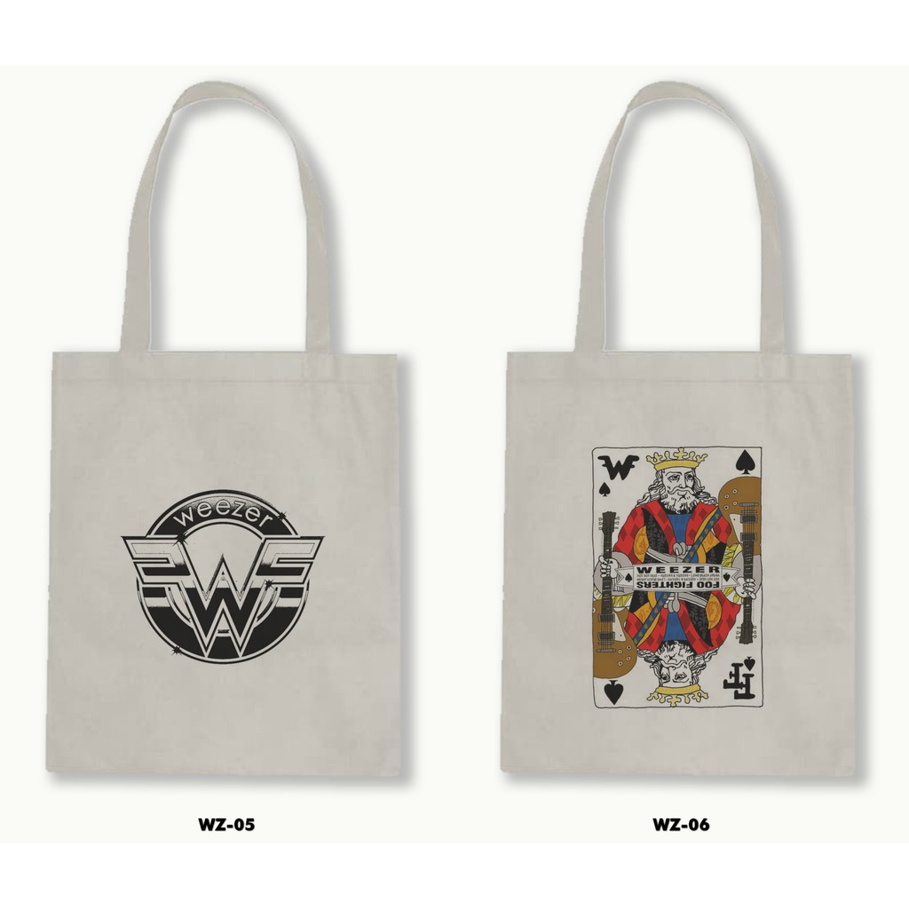 TOTE BAG BLACU - WEEZER