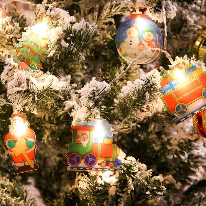 

Aksesoris Natal - Lampu String Untuk Dekorasi Natal / Tahun Baru / Pesta Perni