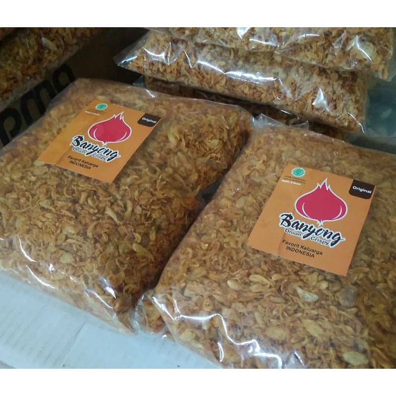 

Bawang Goreng Banyong Kemasan Kiloan - Grade A