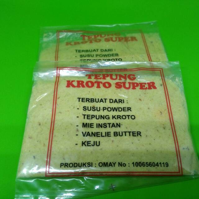 Tepung Kroto Super untuk umpan pancing