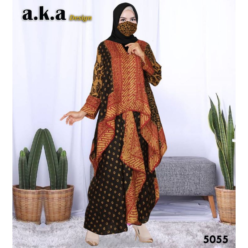 setelan rok 5055 by AKA design