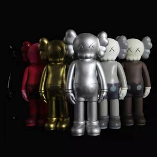 READY STOCK kaws  figure originalfake bff medicom mainan  