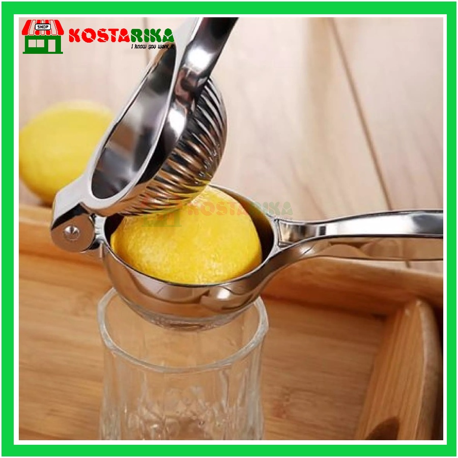 Alat Pemeras Jeruk Lemon Stainless Steel Atau Perasan Jeruk lemon Atau Pemeras Jeruk Nipis