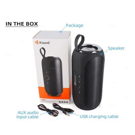 SPEAKER PORTABLE WIRELESS BLUETOOTH KISONLI Q9S