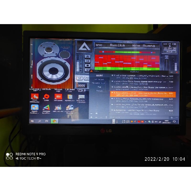 Monitor LG 16inch LED Normal