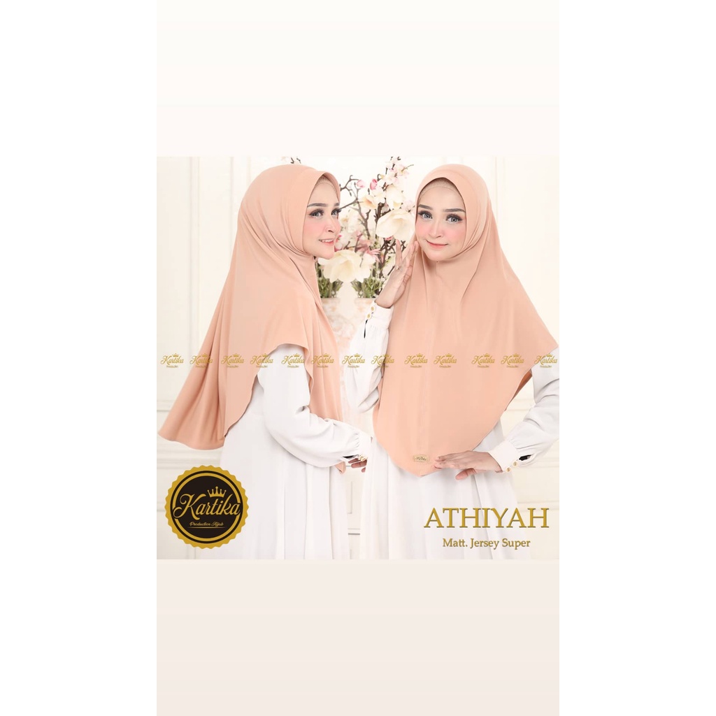 Jilbab Instan Bergo Pad Athiyah By Kartika