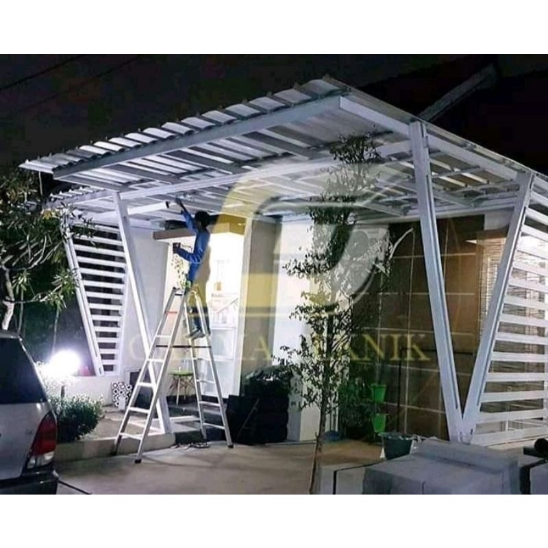 PROMO CANOPI BAJA RINGAN  ATAP SPANDEK