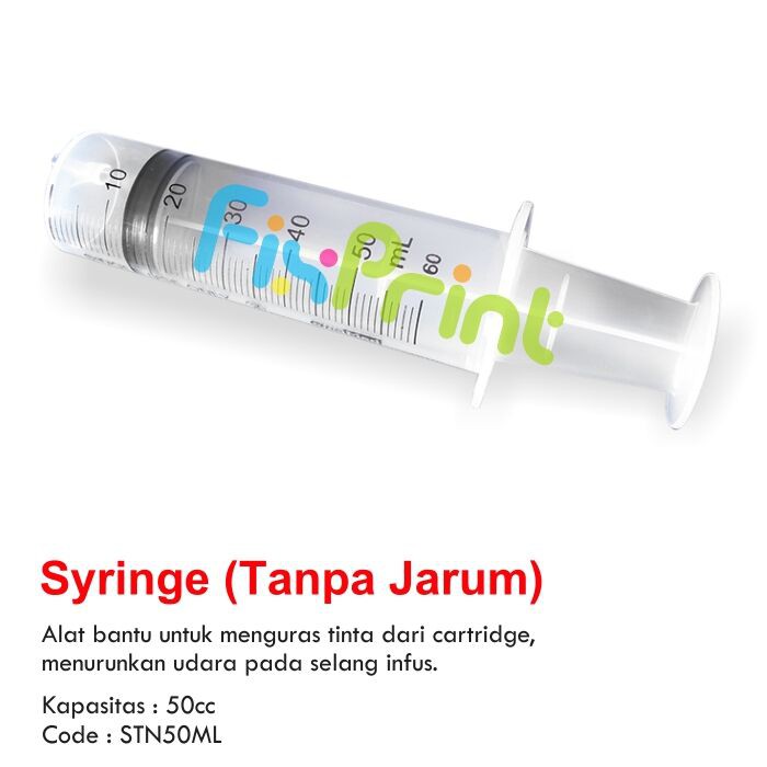 Suntikan Tinta 50ml Syringe Spuid Ukuran 50ml Tanpa Jarum Suntik 50 ml Premium Murah 4.9 50 cc 50cc