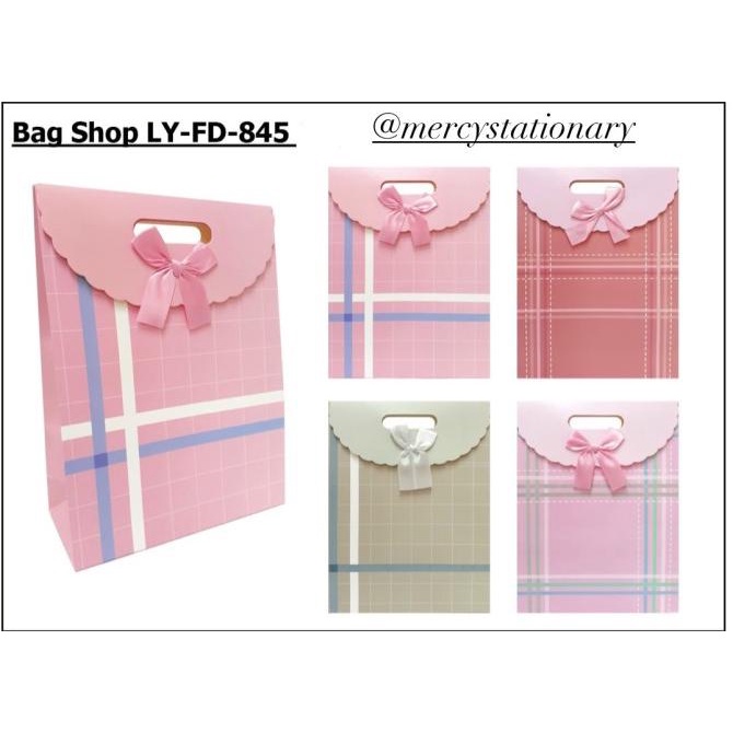 

Premium Product!!! Paper Bag Fancy Tas Kado Shopping Bag Dengan Velcro Perekat Kotak Kado - Paling Diminati