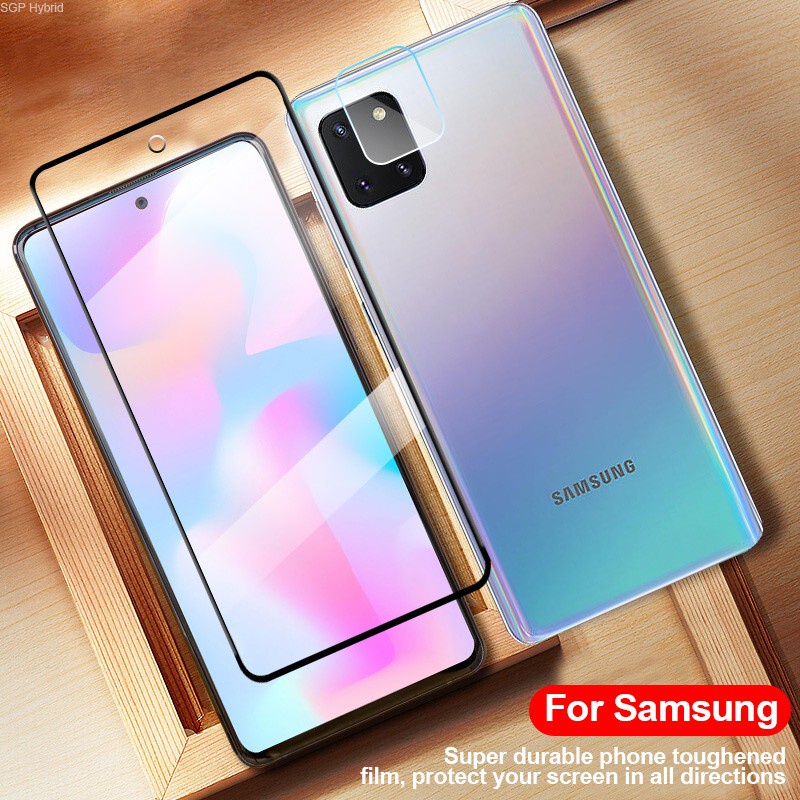 Pelindung Layar Tempered Glass Samsung Galaxy S9 S9 Plus S10 S10 Plus S10 Lite Paket 2 in 1