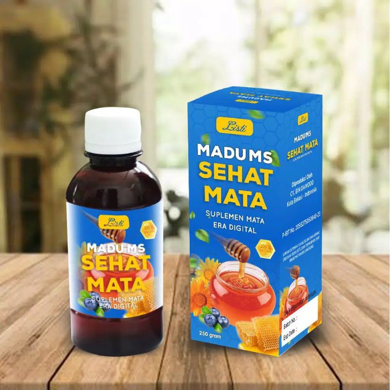MADU MS SEHAT MATA ASLI 100% / MADU MS MATA SEHAT/ MADU MATA / SUPLEMEN MATA ERA DIGITAL