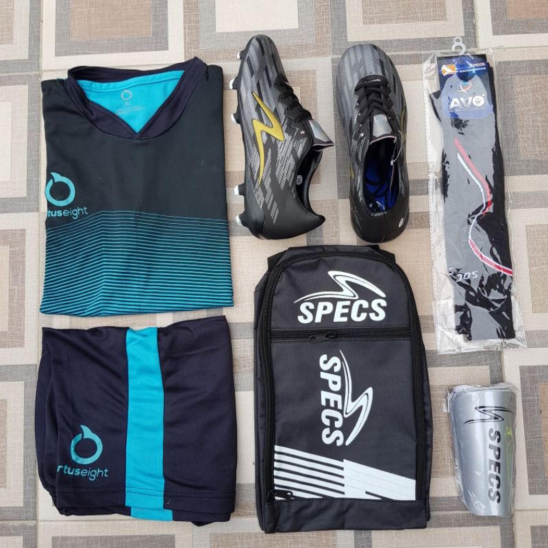 [COD] New SEPATU BOLA DEWASA paket lengkap murah premium set 5pcs 4pcs 3pcs spec