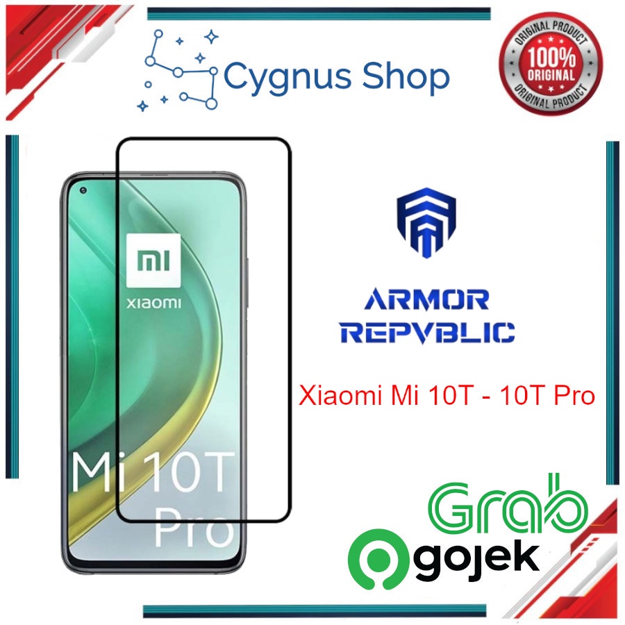 Tempered Glass Armor Repvblic For Xiaomi Mi 10T - 10T Pro Screen Protector