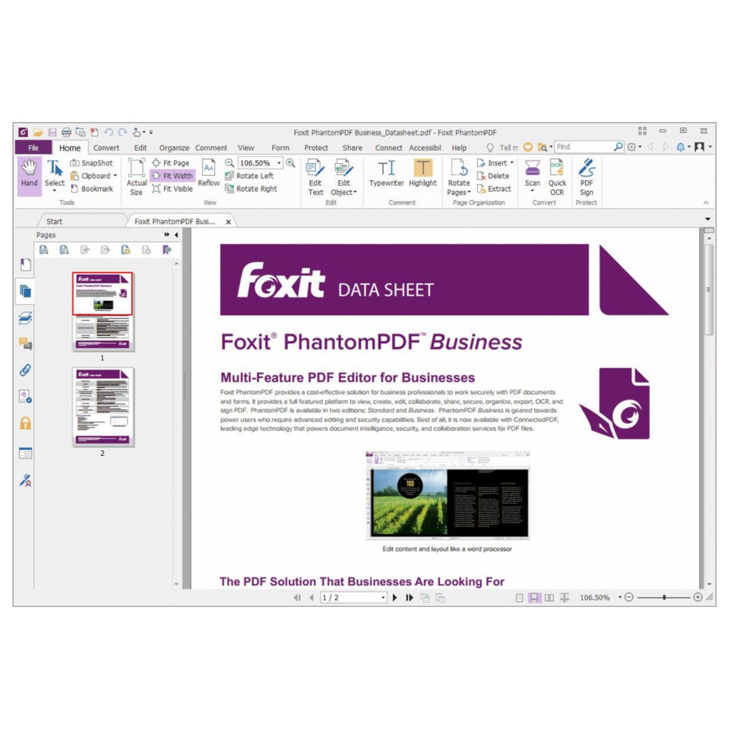 Foxit Phantom PDF Business Full Version Lifetime