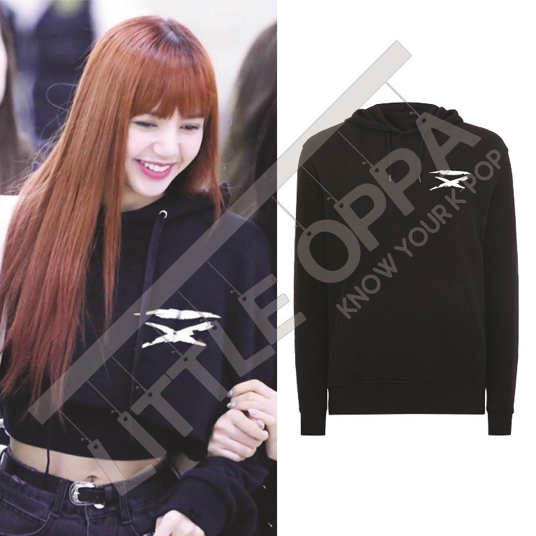 IDOL FASHION BLACKPINK LISA NONA9ON HOODIE