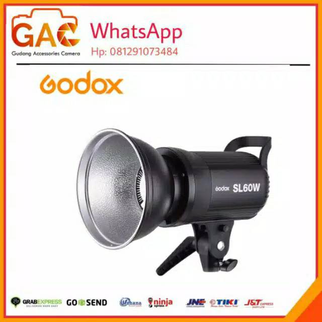 Paket murah GAC lampu studio GODOX SL-60W SL60W + lightstand TAKARA SPIRIT 3m