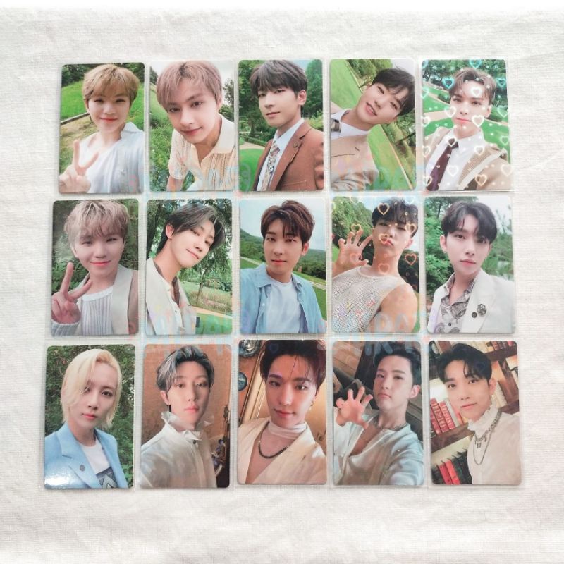 Photocard Seventeen Scoups Joshua Woozi Seungkwan Vernon Al Fine Da Capo Social Club Carat PC Offici