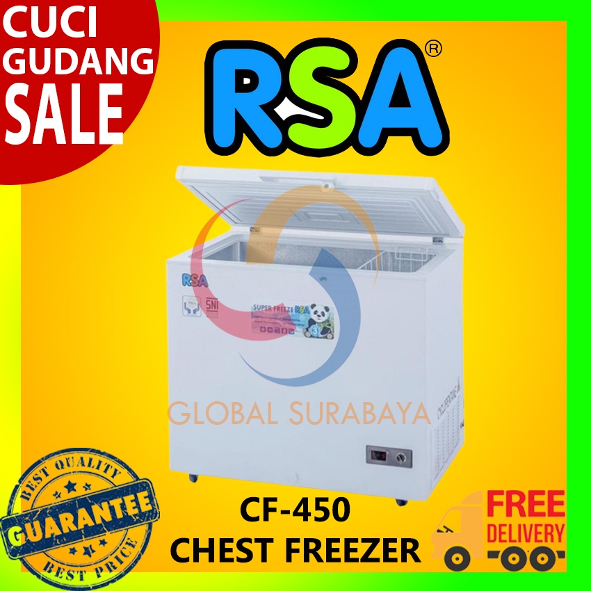 RSA CF 450 CHEST FREEZER BOX 450 L