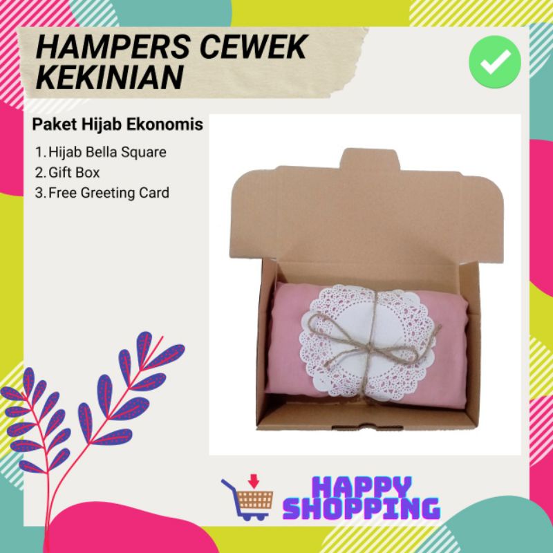 

Hampers Hijab Kado Ulang Tahun Cewek /Gift Box Cewek / Hampers Wedding / Hampers Hijab Kado Gift Box / Gift Box Hijab / Hampers hijab segiempat / Hampers Bella Square