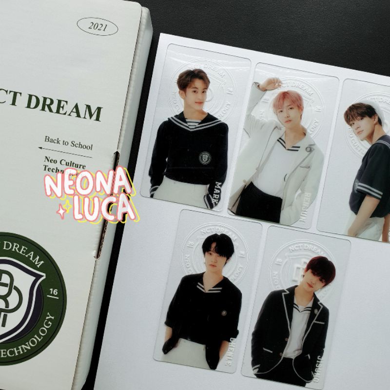 NCT Dream - BTSK Back to School Kit 2021 | Bookmark Mark Renjun Jeno Chenle Jisung