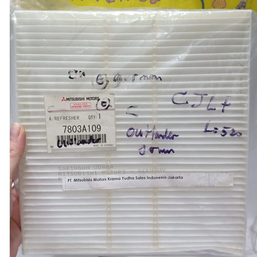 FILTER AC MITSUBISHI ASLI 7803A109 OUTLANDER MITSUBISHI GENUINE