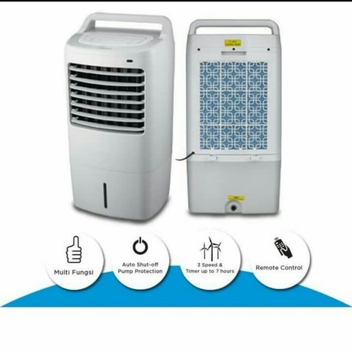 AC PORTABLE Air cooler Mide AC 120 16ar 10 liter GARANSI 5 TAHUN FREE ICE PACK 2