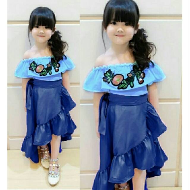 Set Kids Bloomy Blue
