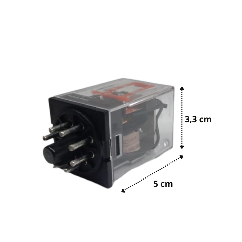 Relay socket 220V AC MK2P I 8 PIN SATU SET