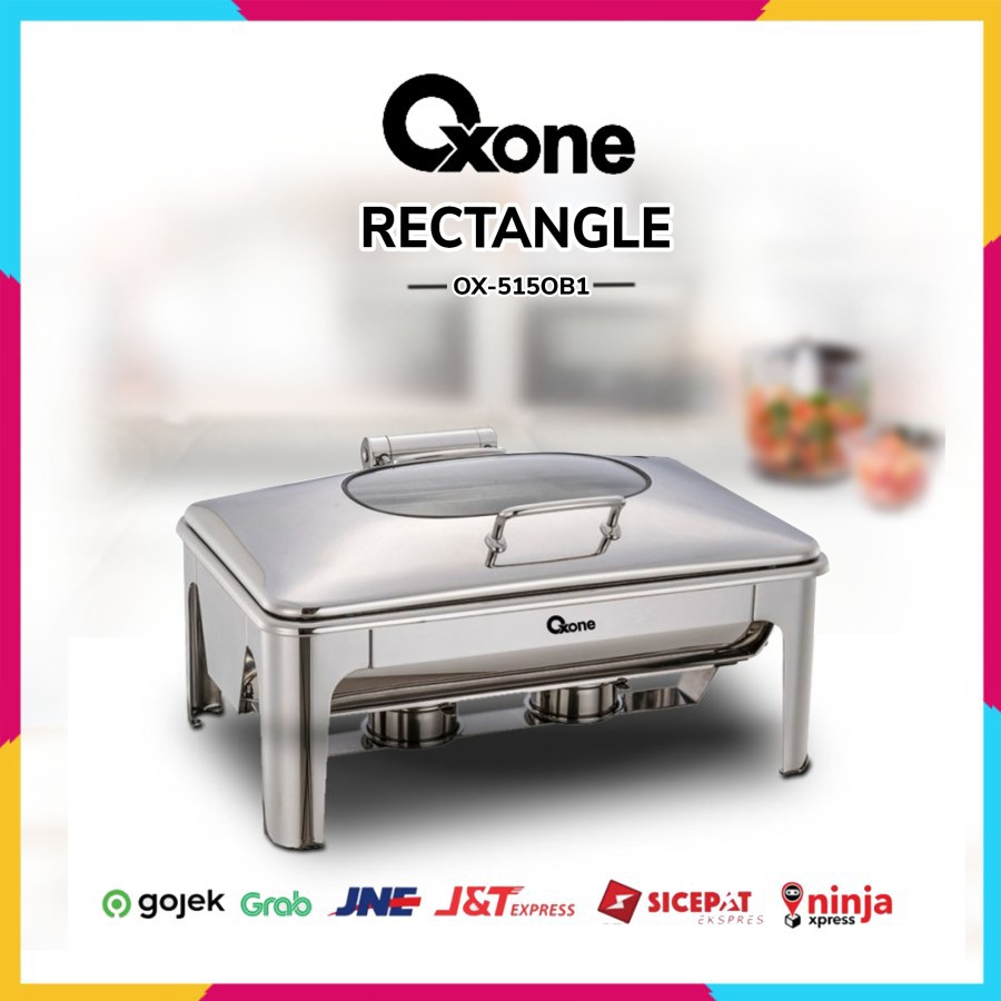 Oxone OX-515RO Pemanas Makanan Chafing Dish Stainless Steel 20 kg